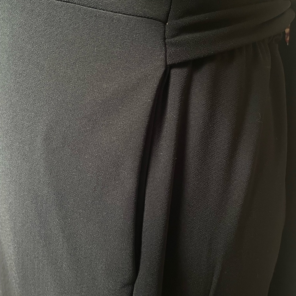 Black Tie Back Jumpsuit - Picture 6 of 6
